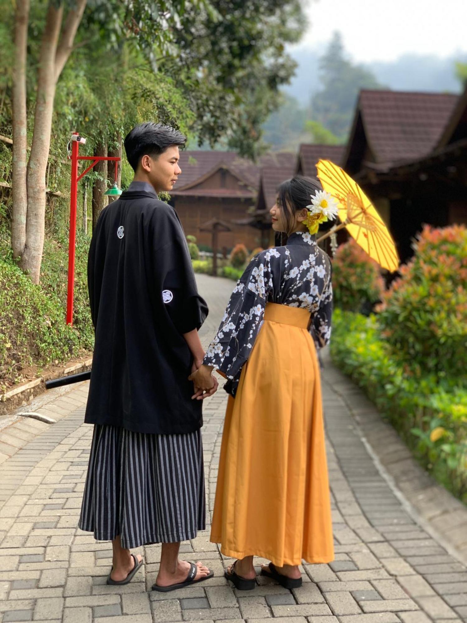 The Onsen Hot Spring Resort Batu  Kültér fotó
